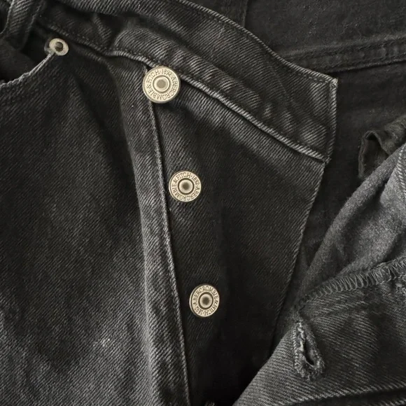 Abercrombie & Fitch Women's High Rise Black Jeans - Picture 8 of 9